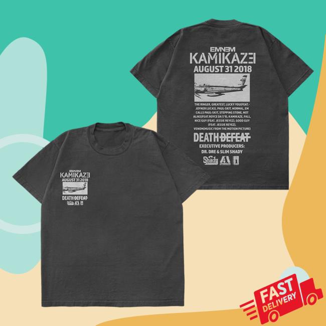 Eminem Merch Kamikaze Vintage Album Tee Shirt