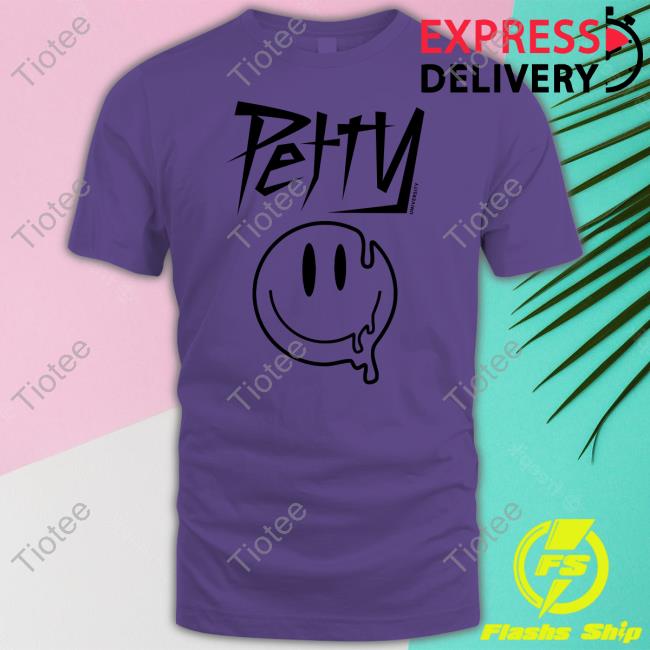 Official Crowdmade Merch Petty University Melted Smiley Crewneck