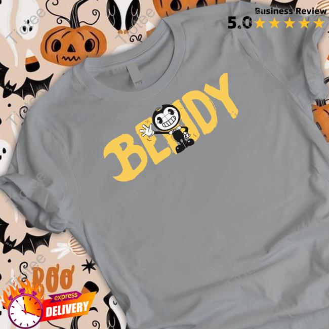Bendy Merch Bendy Title Sketch Long Sleeve T Shirt