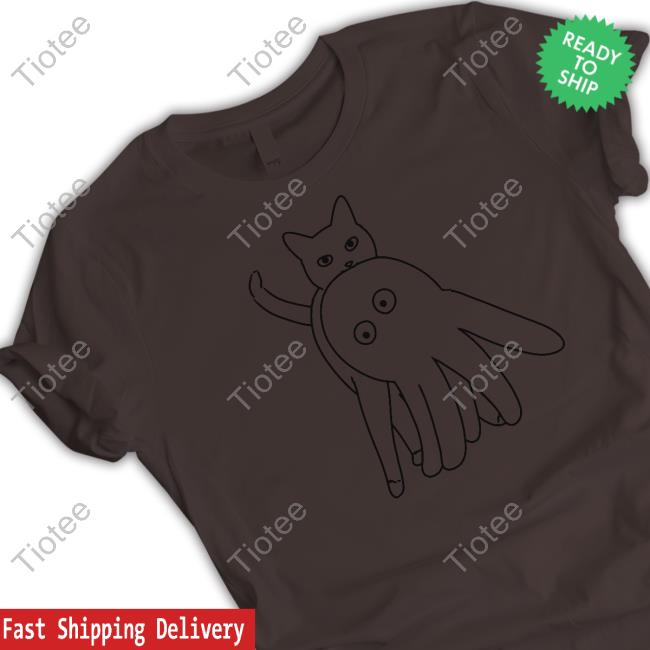 Rain Surname Shop Poorly Drawn Cats Harpo Crewneck Sweatshirt Rain's Cats