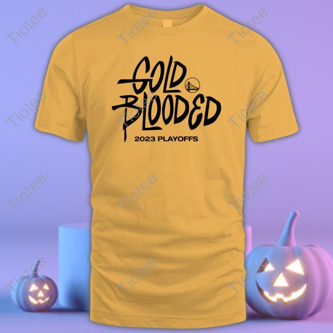 Gold Blooded 2023 Playoffs Tee Shirt