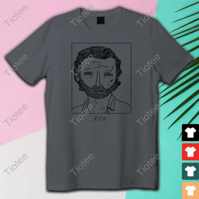 Badly Drawn Celebs Rick Shirt