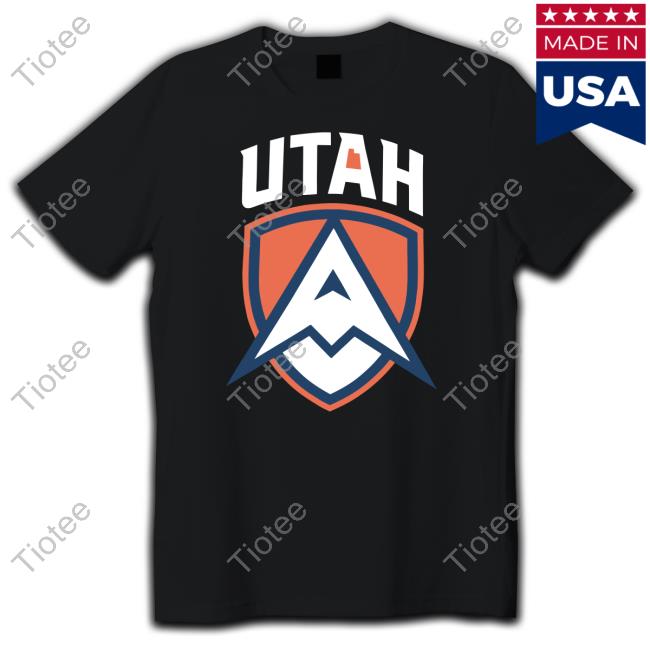 Official Premier Lacrosse League Merch Champion Utah Archers Primary Logo Navy T Shirts