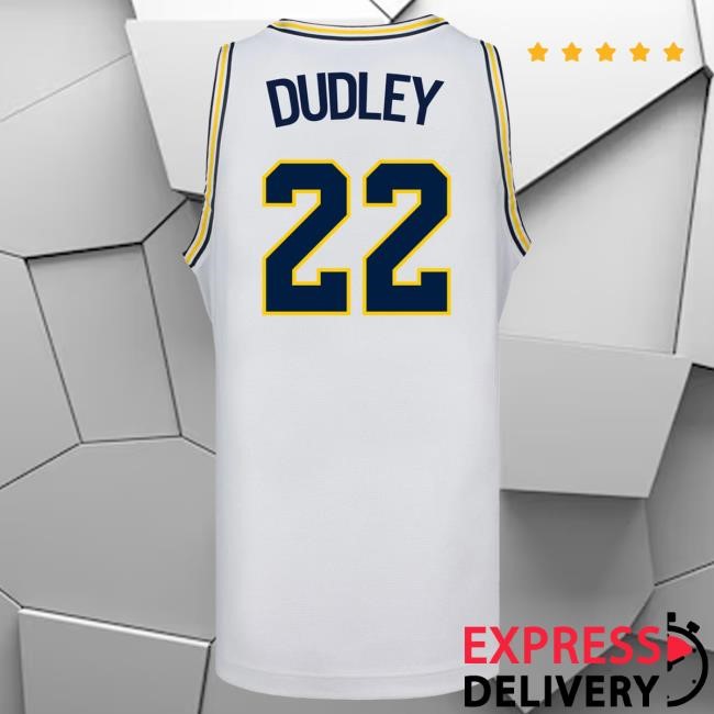 Michigan Wolverines #22 Kendall Dudley Student Athlete White Women's Basketball Jersey New Shirt The M Den Shop Official
