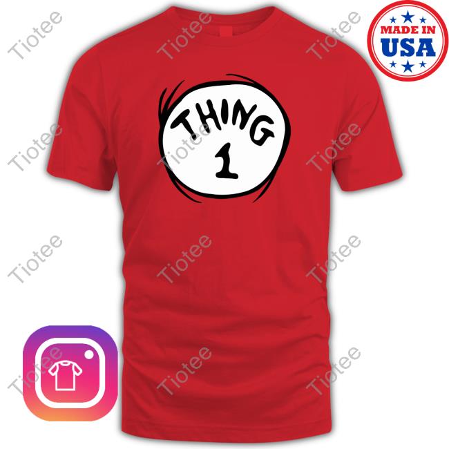 Official Dr Seuss Thing 1 Hot Shirt