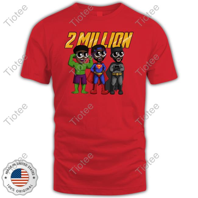 Daydrian Harding Merch 2 Million Subscribers Shirt New Shirt