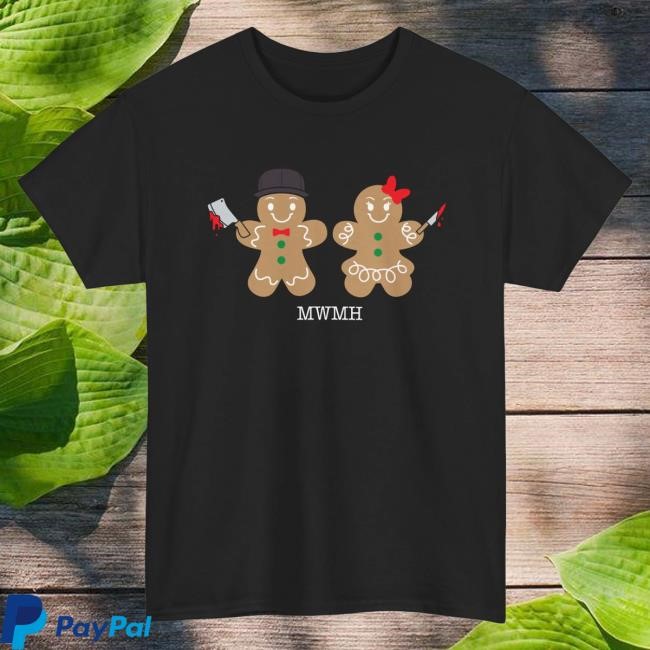 Official Murder with my Husband Gingerbread Tees MWMH Postcat