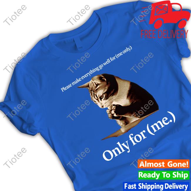 Eternallino Cat Please Make Everything Go Well For Me Only Only For Me Hoodie
