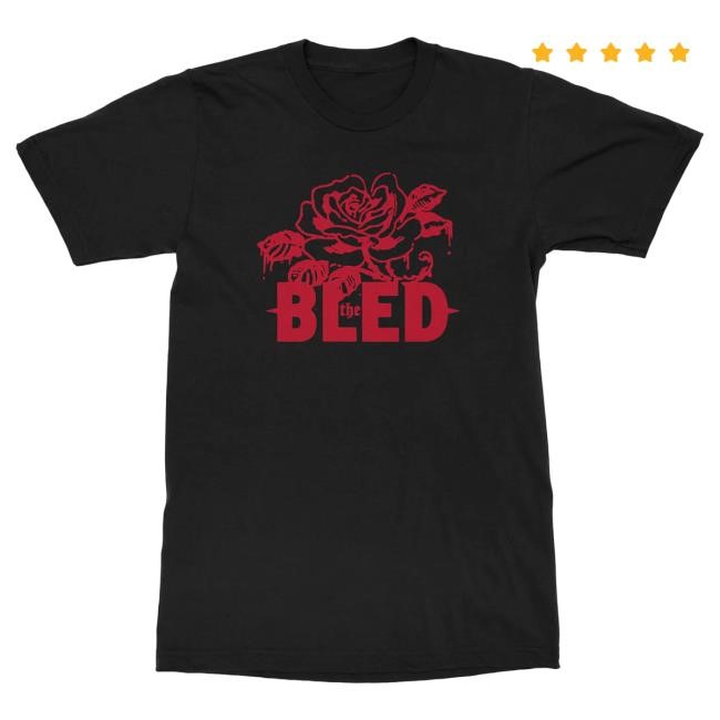 Official Indie Merch Store Shop The Bled "Red Rose" Hot Shirt IndieMerchStore