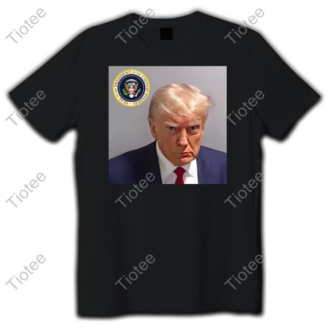 Vernon Jones Trump Mug Shot Seal Of The President Of The United States T-Shirts