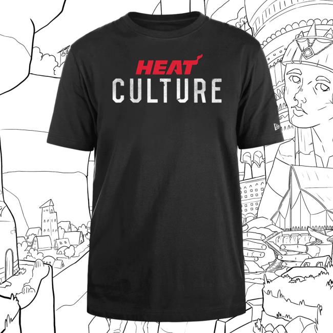 Official Miami Heat Merch Jaime Jaquez Jr. New Era Name & Number T Shirt