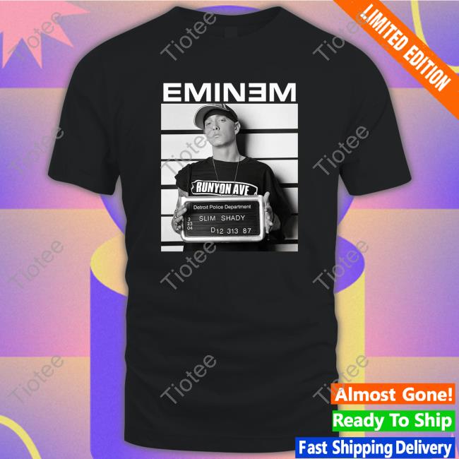 Arrest Slim Shady Original Hoodie Shirt White