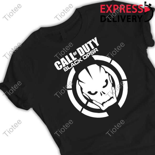Call Of Duty Black Opsr Long Sleeve T Shirt Tiger Woods Wearing
