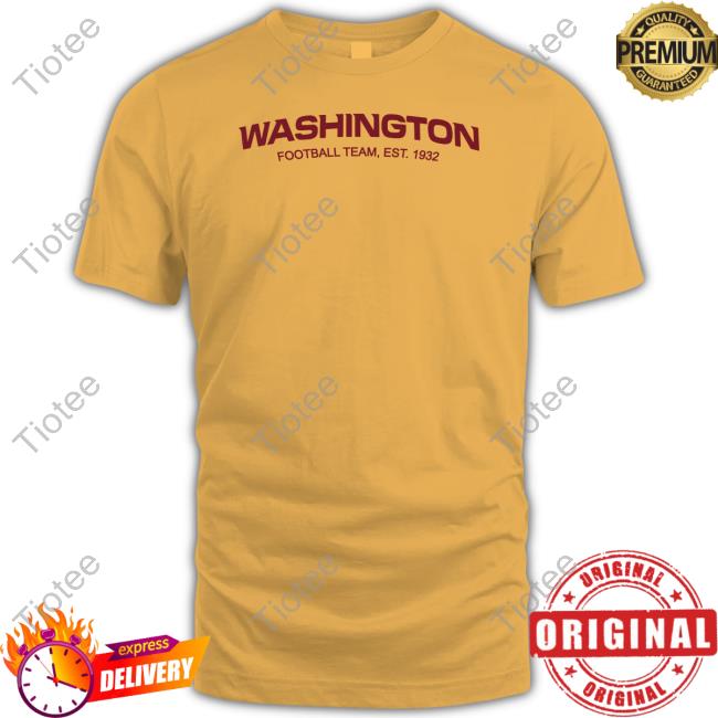 Commanders Washington Football Team Football Team 1932 T Shirt Merch Phleaglesnation Washington Football Team Football Team 1932 Shirt