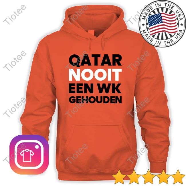 Robscheepers Qatar Nooit Een Wk Gehouden Shirt