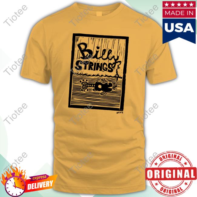 Official Billy Strings Merchandise #7 Danny Barnes Fish Guitar T Shirt Official Billy Strings Merchandise #7 Danny Barnes Fish Guitar Tee