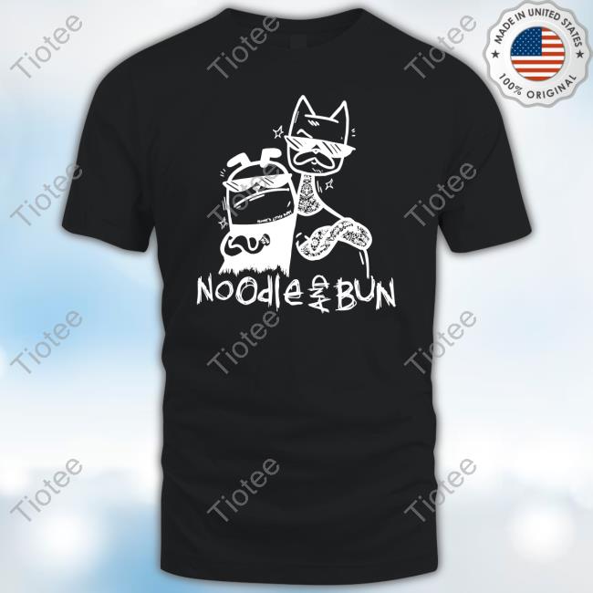 Noodle And Bun The Duo Hooded Sweatshirt