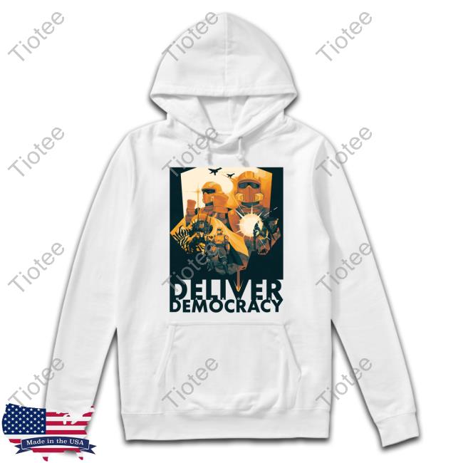 Theeverdrift Deliver Managed Democracy Sweatshirt