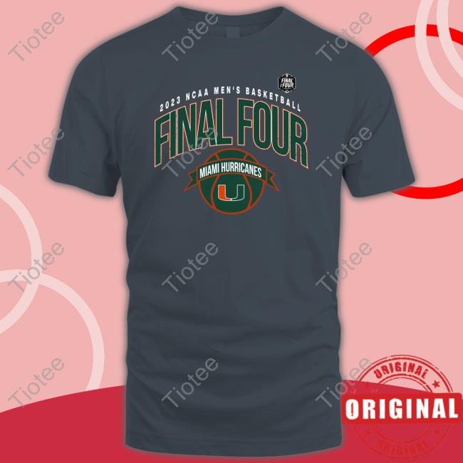 Miami Hurricanes 2023 Ncaa Final Four Retro Tee