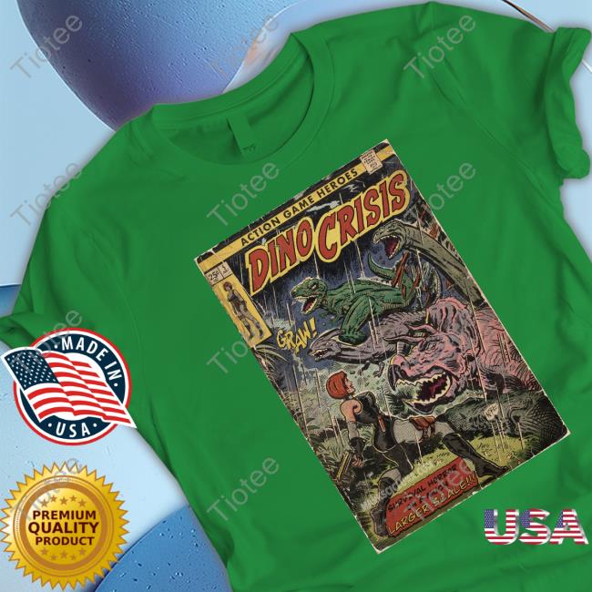 Dino Crisis Comic Cover Fan Art Poster Tee Shirt