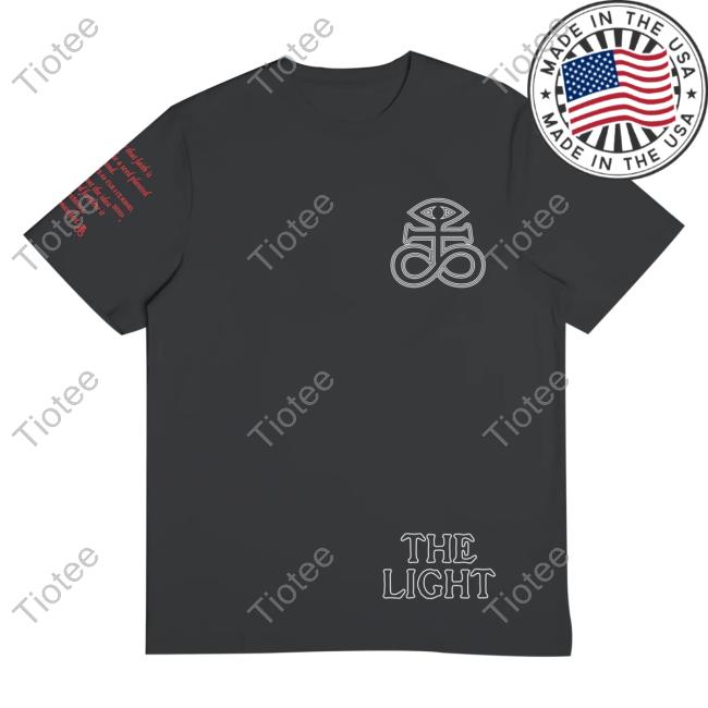 Official Joey Badass Clothing Shop Merch The Light Symbol Top Shirt Charcoal Joeybadass