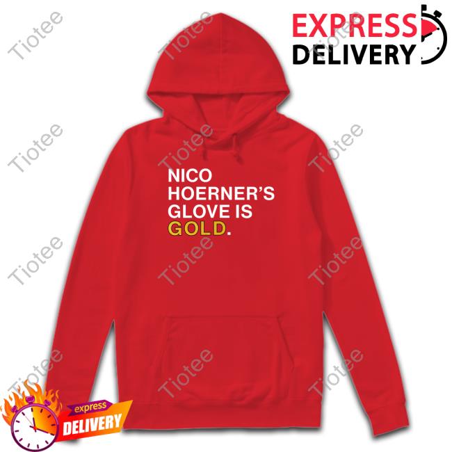Nico Hoerner's Glove Is Gold T-Shirt Official Obvious Shirts Merch Nico Hoerner's Glove Is Gold Shirt