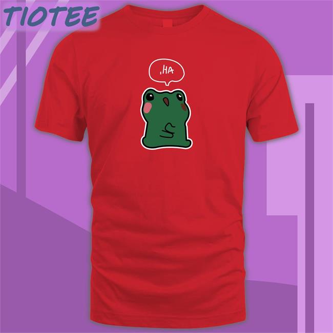 Official Ha The Little Froggy Shirt Tuonto Ha The Little Froggy Baseball Sleeve Tee
