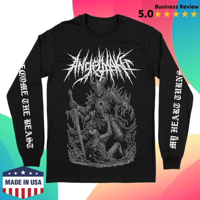 Official Indie Merch Store AngelMaker Death Knight Long Sleeve T-Shirt IndieMerchStore