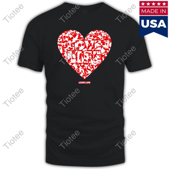 Chris Packham Official Store Wildlife T-Shirts Love Life Relaxed Fit Top Shirt