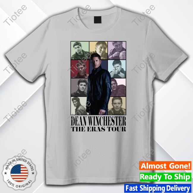 Official Jensen Ackles Wearing Dean Winchester The Eras Tour T-Shirt