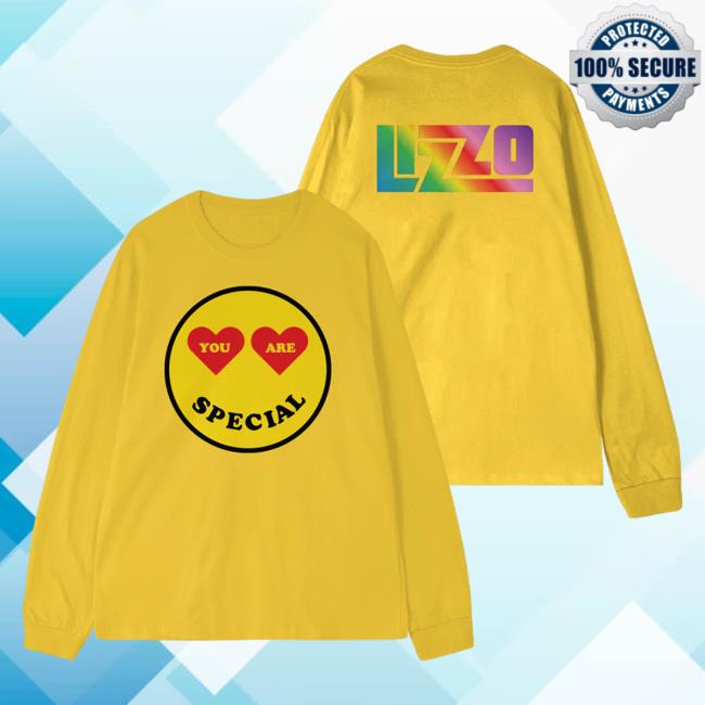 Official Lizzo Merch Store Shop Lizzo Special Smiley Long Sleeve T-Shirt