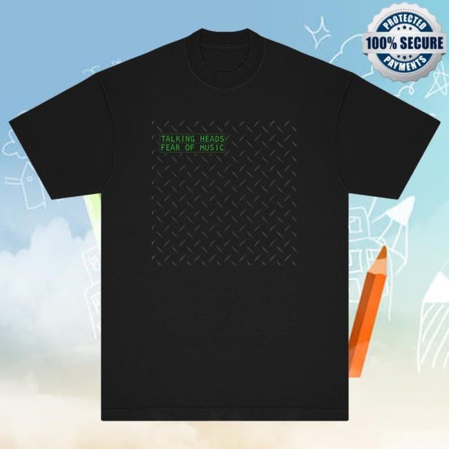 Talking Heads Official Merch Store Fear Of Music Album Tee Talking Heads Clothing Shop Apparel