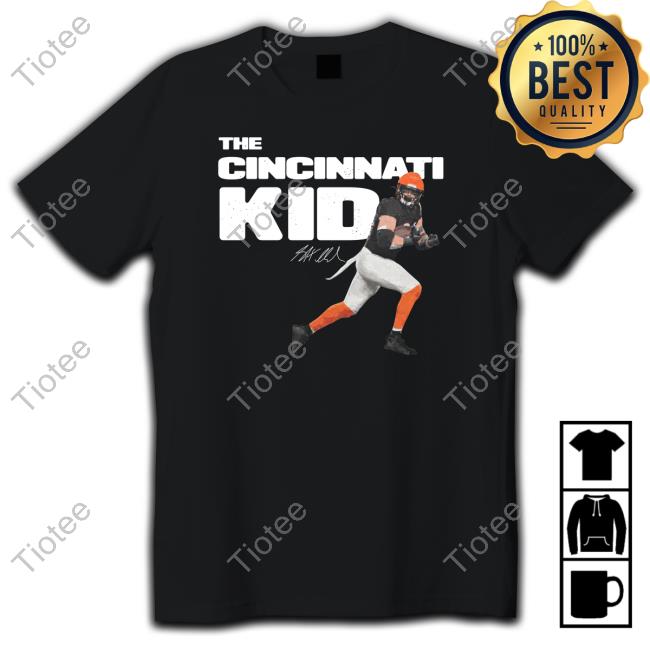 Official Cincinnati Bengals The Cincinnati Kid T Shirt