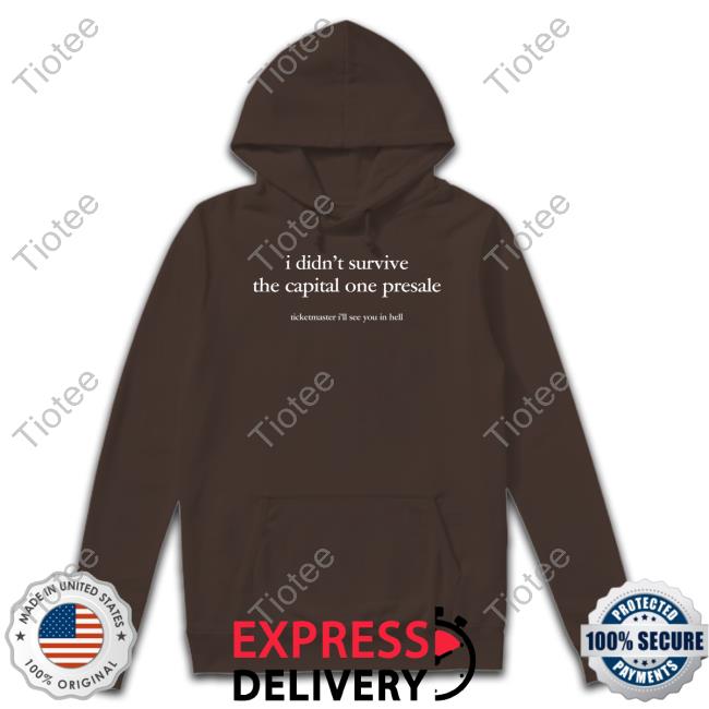 Irene Anna I Didn't Survive The Capital One Presale Long Sleeve T Shirt Enerianna
