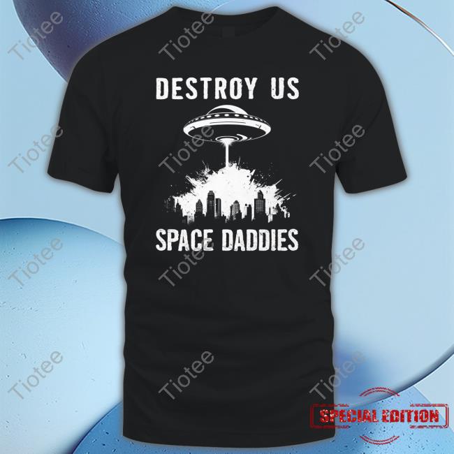 Rob Sheridan Destroy Us Space Daddies Long Sleeve
