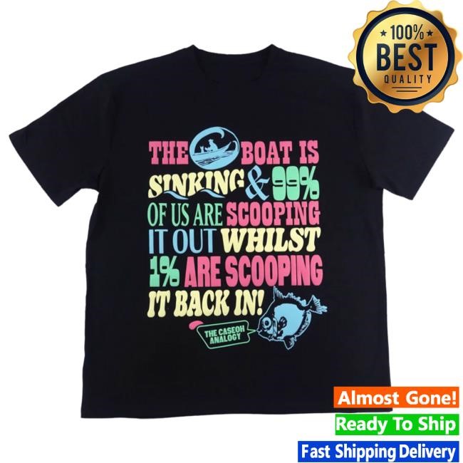 CaseOh Game Boat Analogy Tee Graphic Streetwear Drop