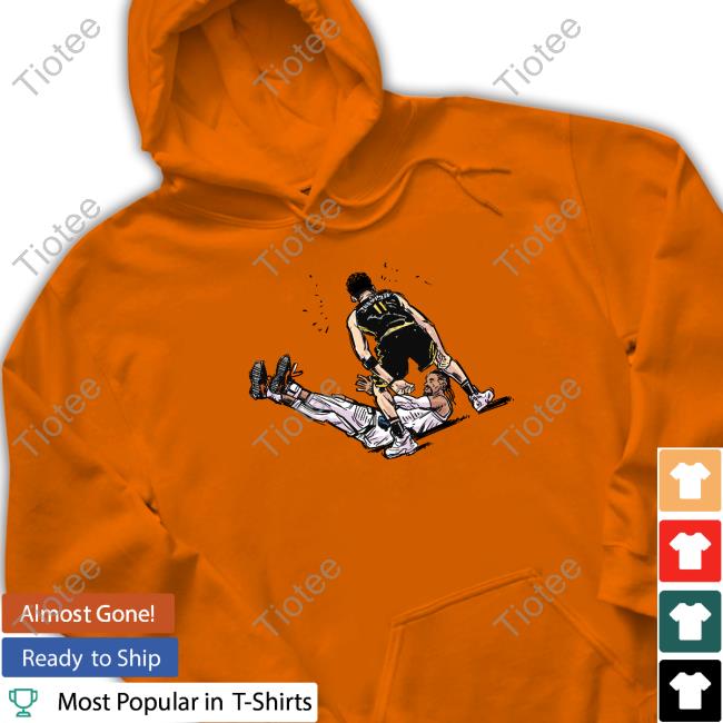 R/Warriors Luckymong Art Klay Thompson And Brooks Tee Shirt R/Warriors Luckymong Art Klay Thompson And Brooks Tee Shirt