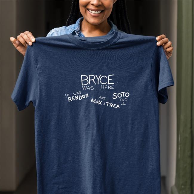 Breakingt Merch Bryce Was Here So Was Rendon And Max & Trea Soto Too Crewneck Sweatshirt