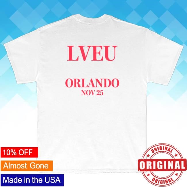 Official Myke Towers Store Shop LVEU Orlando Event Shirt