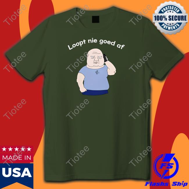 Roddelpraat Merch Loopt Nie Goed Af Tee Shirt