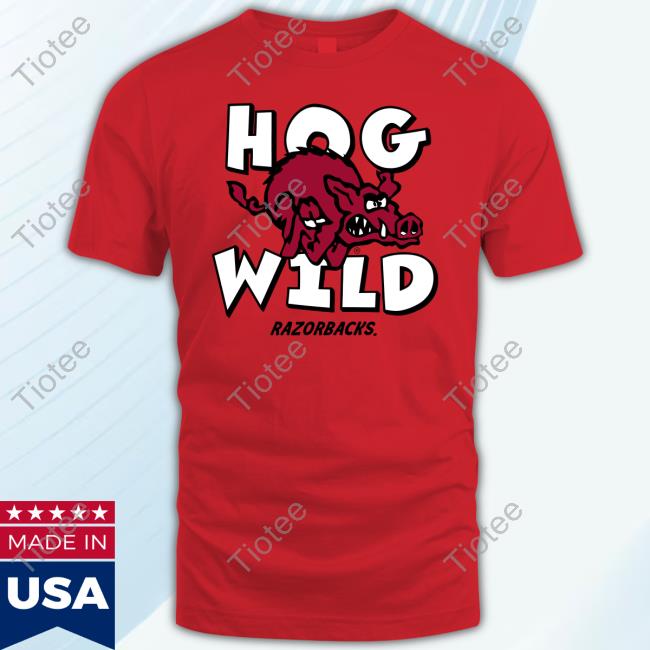 Homefield Apparel Arkansas Hog Wild Razorbacks Retro Shirt
