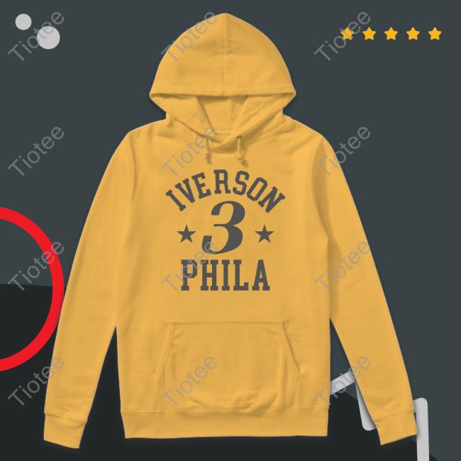 Roots Of Fight Allen Iverson 3 Philadelphia T Shirt