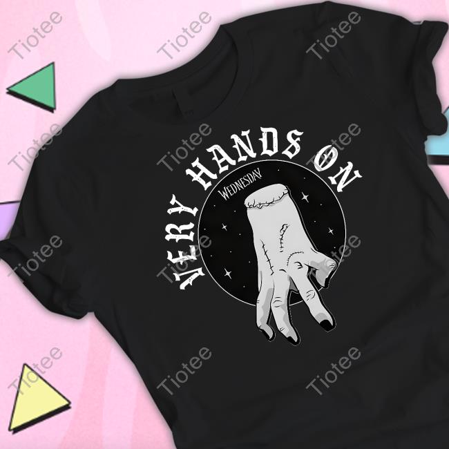 Her Universe Merch Wednesday The Thing Very Hands On Zip Up Hooded