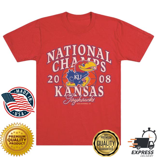 Kansas Basketball 2008 National Champions New Shirt