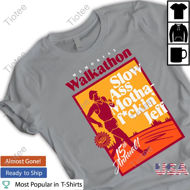 Rooster Teeth Store Dead Meat Memorial Walkathon Slow Ass Motha Fuckin' Jeff Tee Shirt
