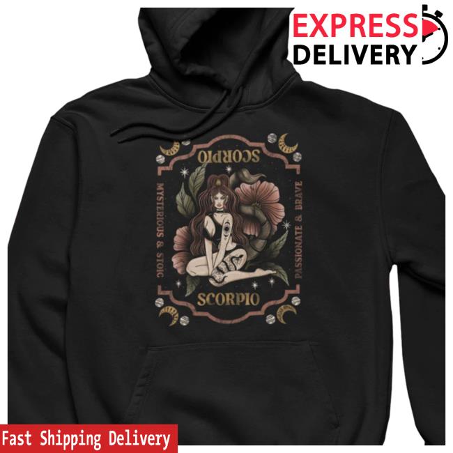 Official Murder Apparel Clothing MurderApparel Scorpio Zodiac Pullover Sweatshirt Murder Merch Shop