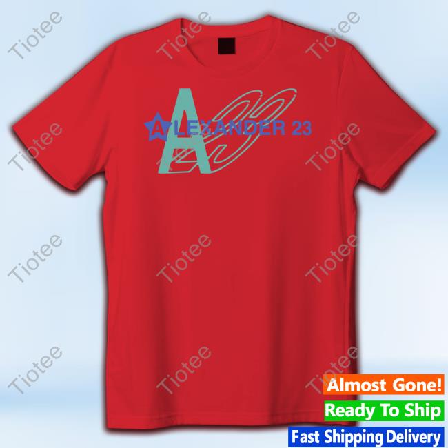Official Alexander 23 Composite Logo Shirt Alexander 23 Composite Logo Limited Shirt