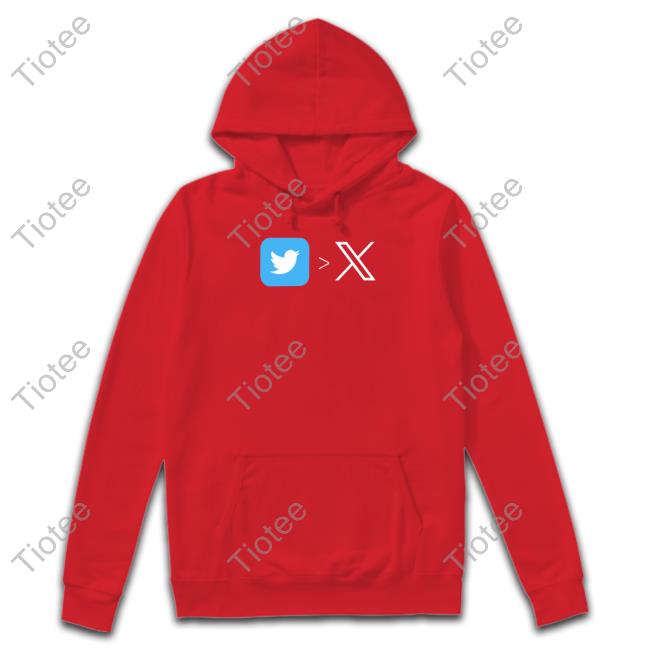 Twitter's Bird Logo Replacing To X Official Shirt