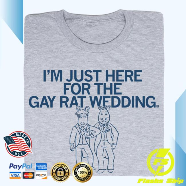 Official Raygun Merch Store Shop Raygun Gay Rat Wedding (R) Shirts Raygunsite