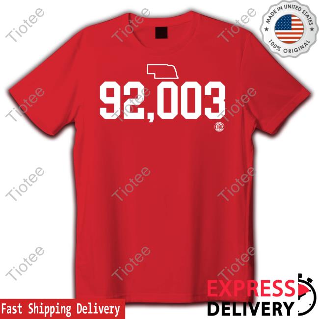 92003 Nebraska Hoodie